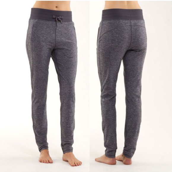 lululemon athletica Pants - Lululemon Rulu Hang Loose Pant Heathered Coal
